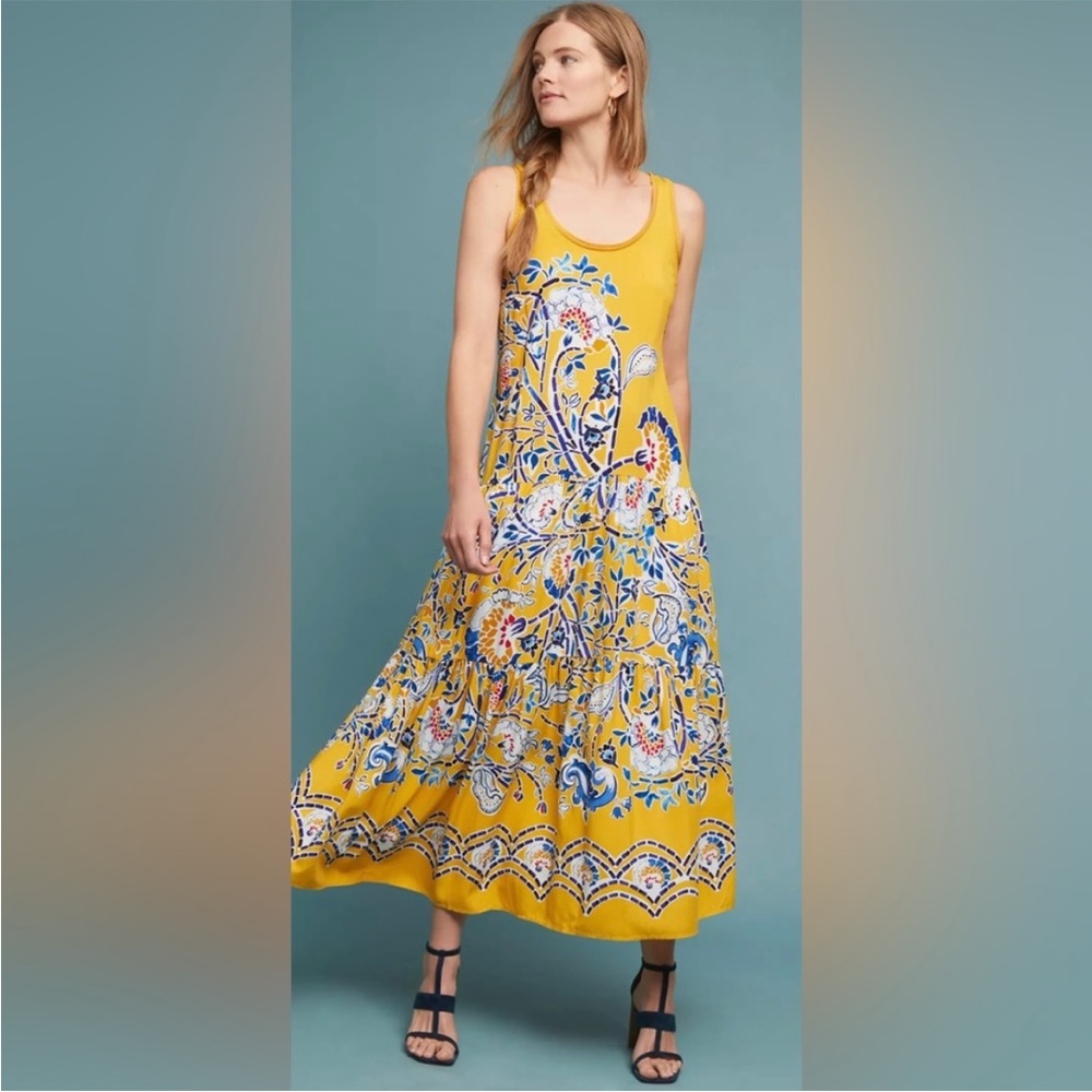 Maeve tiered dress from Anthropologie - MP